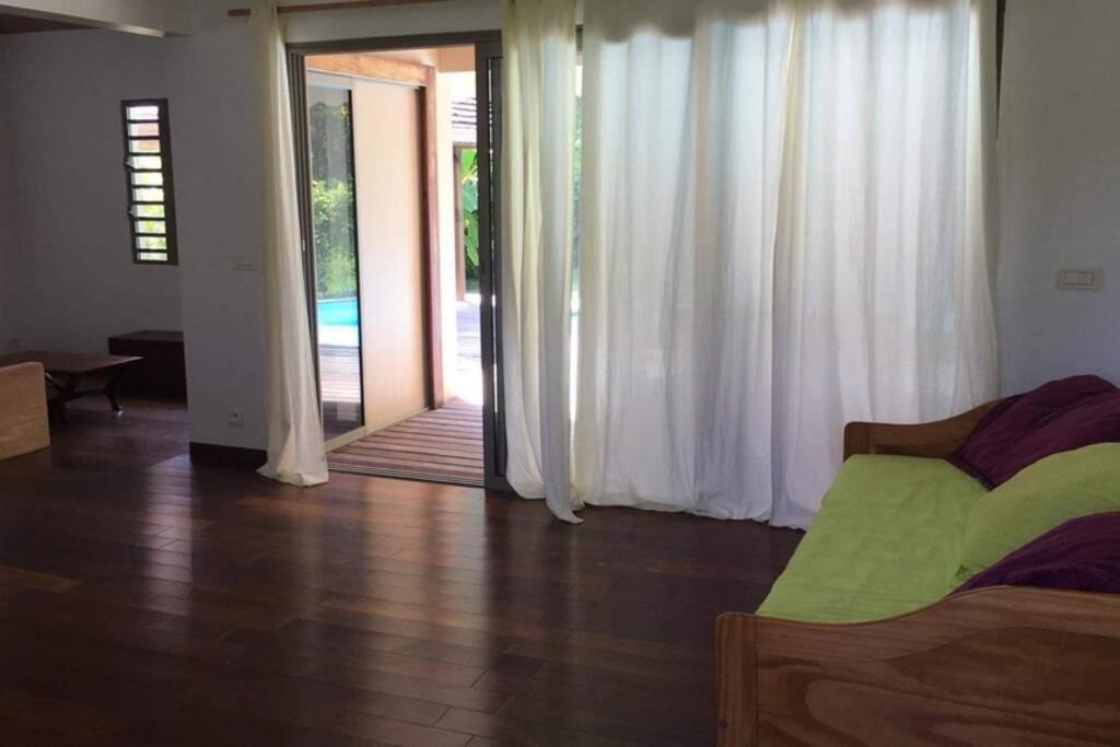 Moorea Temae Villa walking dist beach&golf Luaran gambar