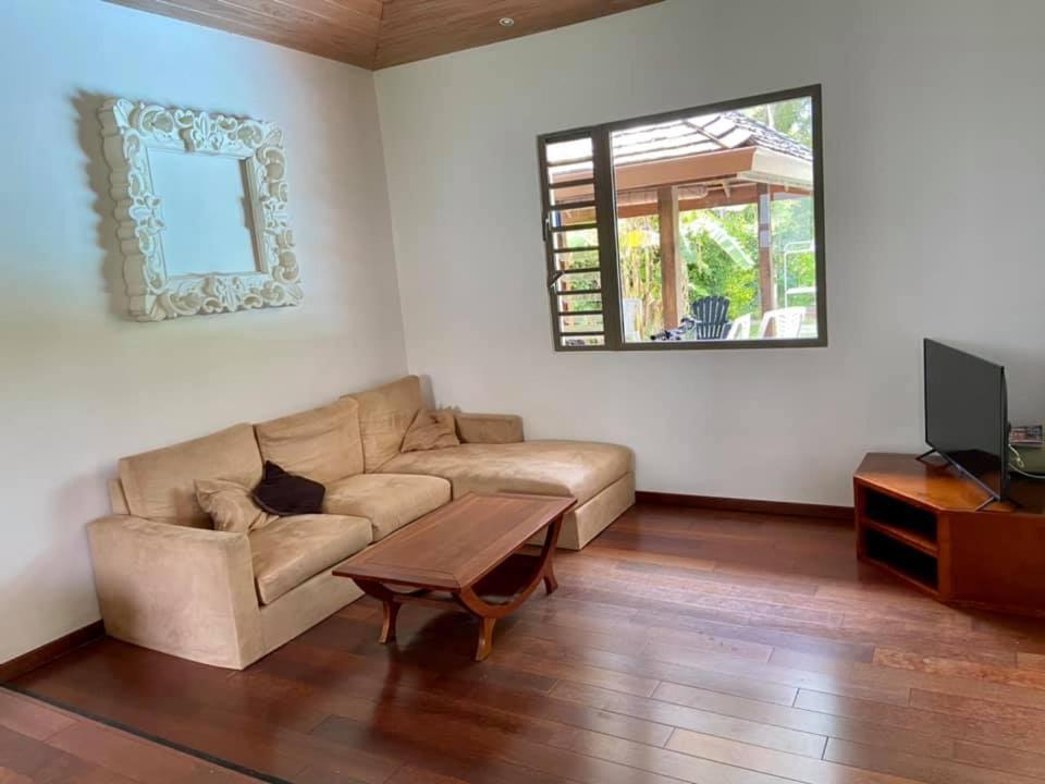 Moorea Temae Villa walking dist beach&golf Luaran gambar
