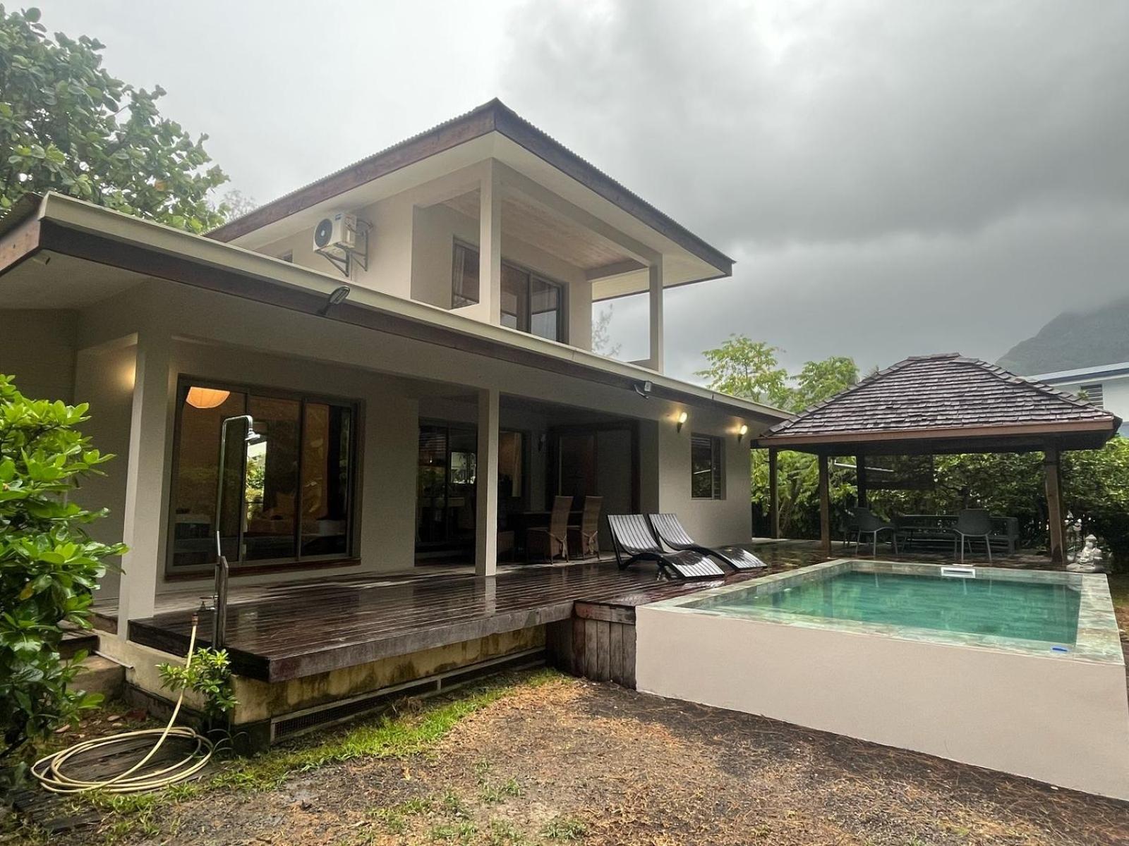 Moorea Temae Villa walking dist beach&golf Luaran gambar